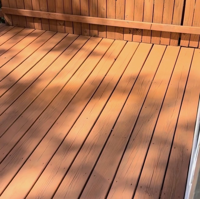 Deck and privacy fence restoration after 2