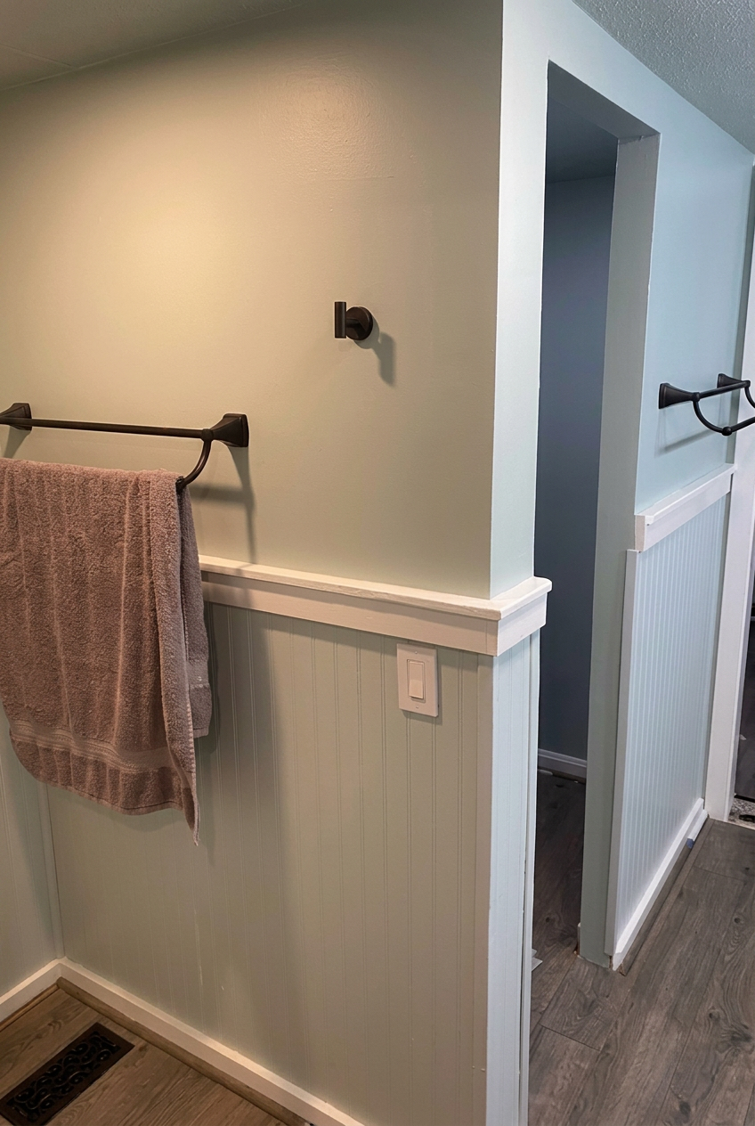 Bathroom remodel and repaint after 3